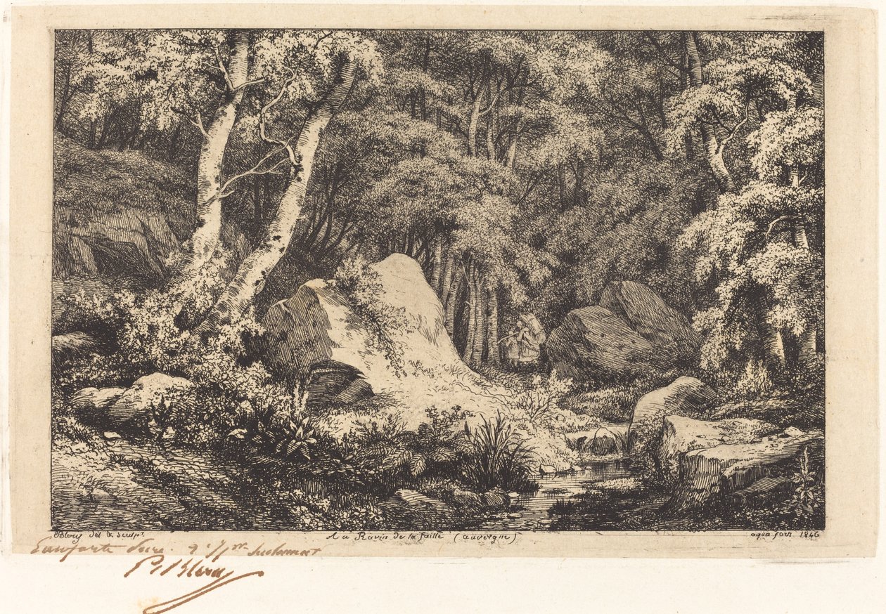 Fayın vadisinde, Auvergne (Auvergne