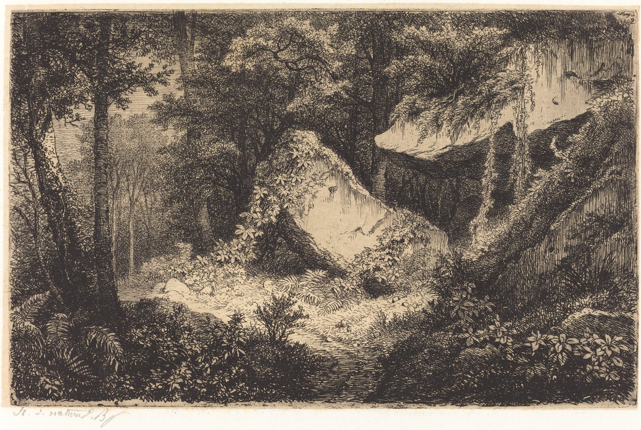 Beyaz Kayalar by Eugene Bléry