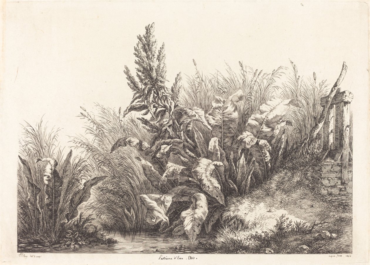 Su Sabır, Çalışma (Bir Sabır-Rıhtım Çalışması) by Eugene Bléry