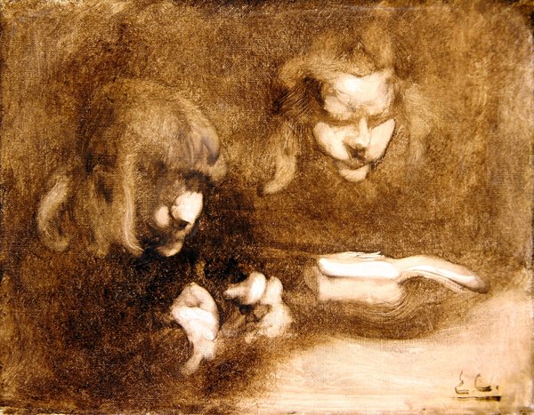 Okuma by Eugène Carrière