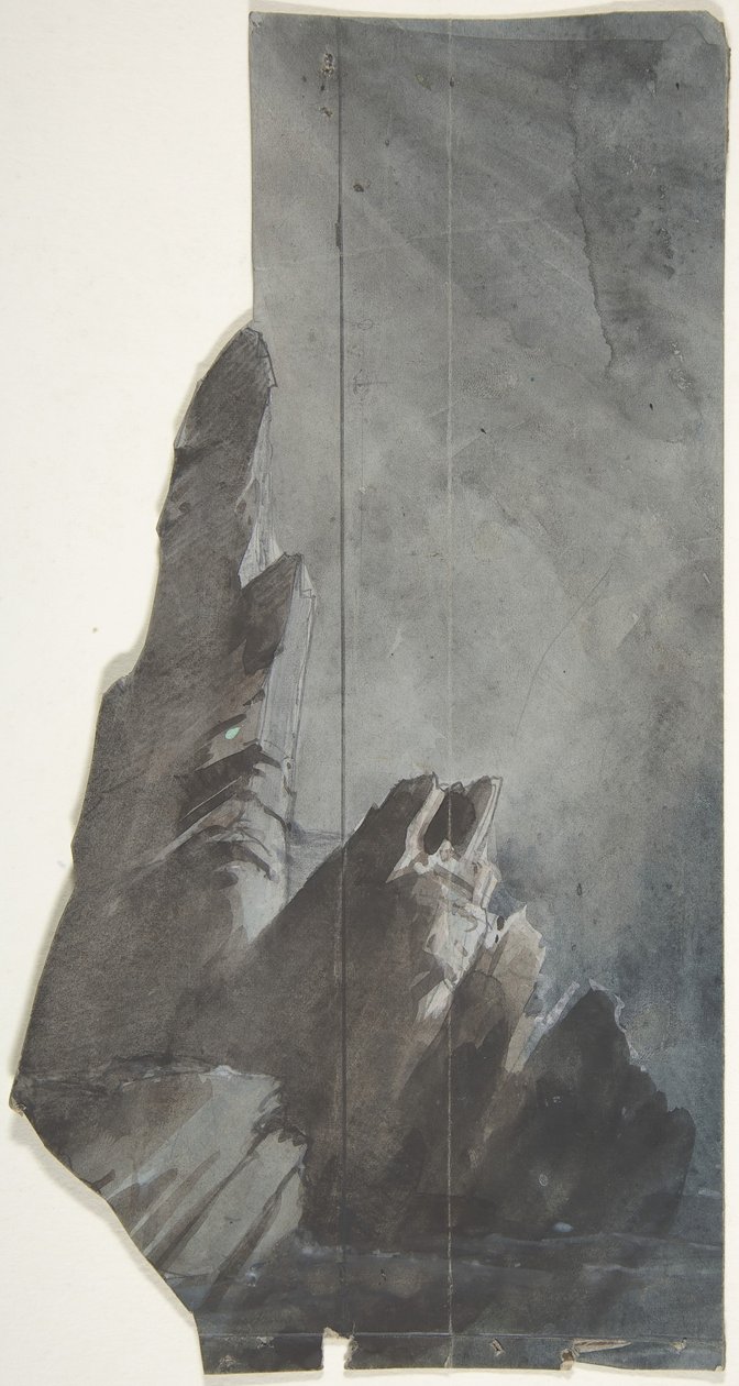 Sahne Seti Tasarımı, 1830-90. by Eugene Ciceri