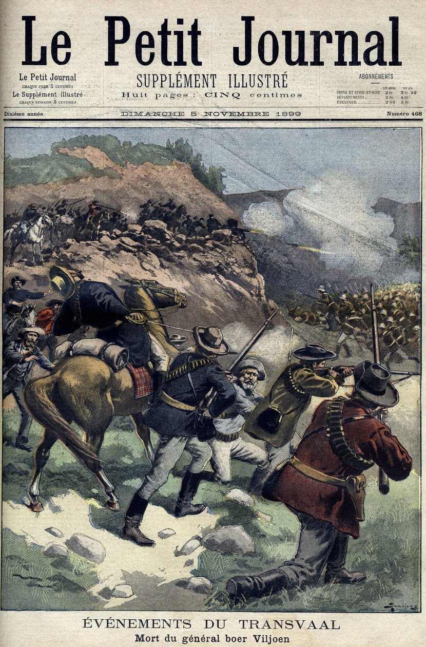 Güney Afrika - Boer Savaşı. General Boer Viljoen
