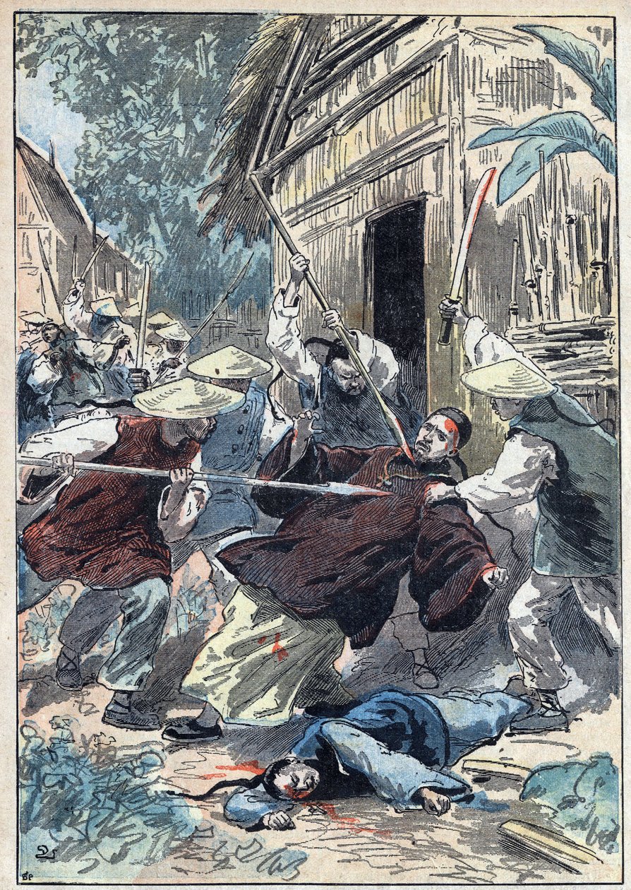 Yabancı Misyonların rahibi Fransız rahip Berthollet (1865-1898), 21 Nisan 1898