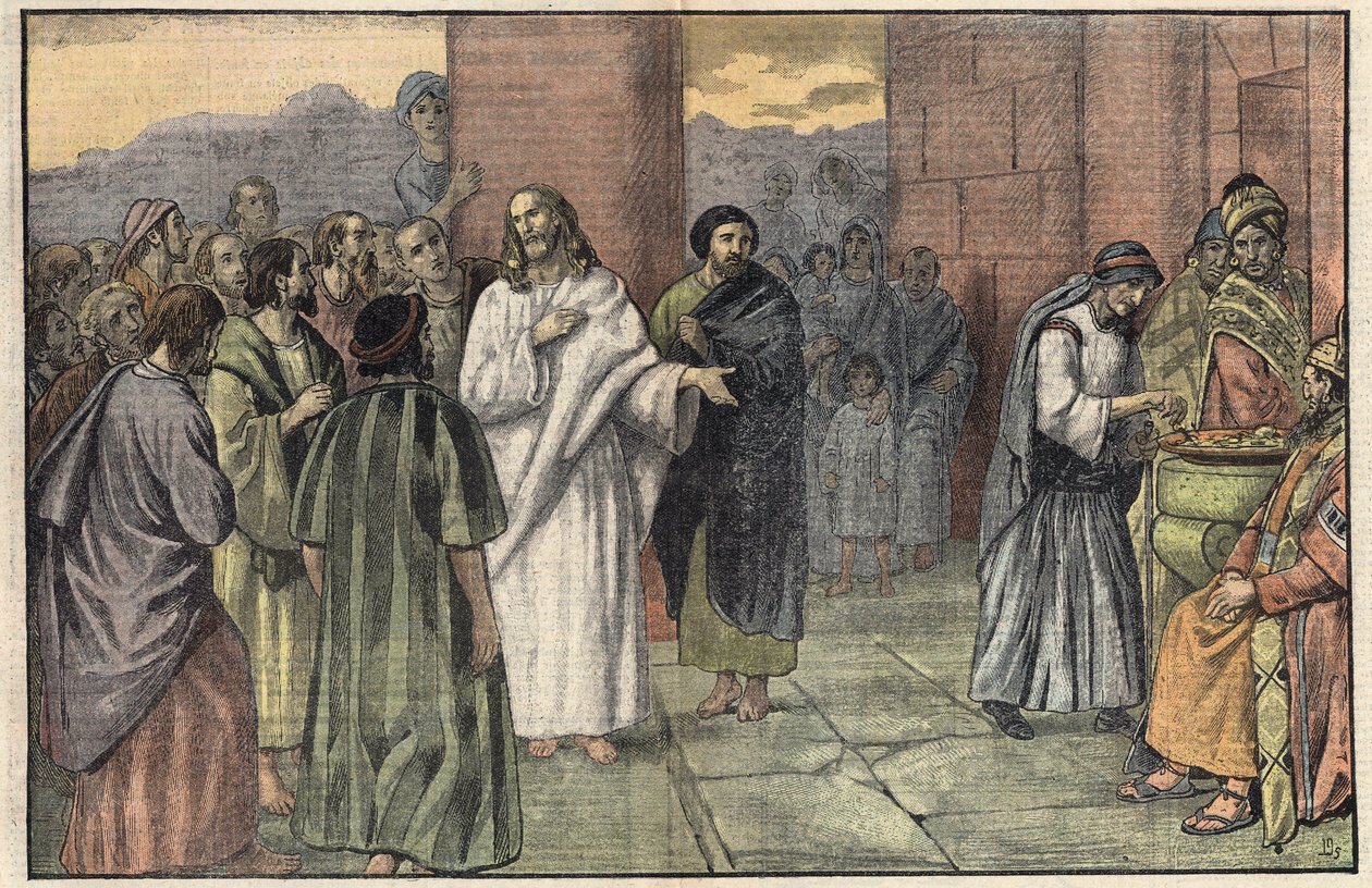 Dul kadının teklifi. Saint Mark