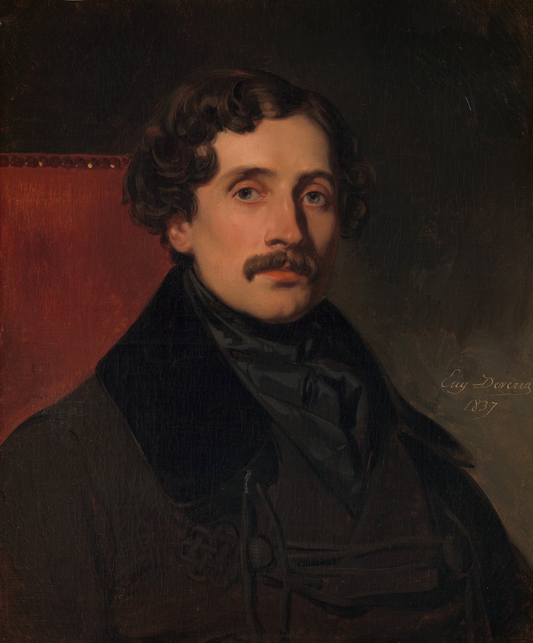 Louis-Felix Amiel 1802-1864, 1837. by Eugene Deveria