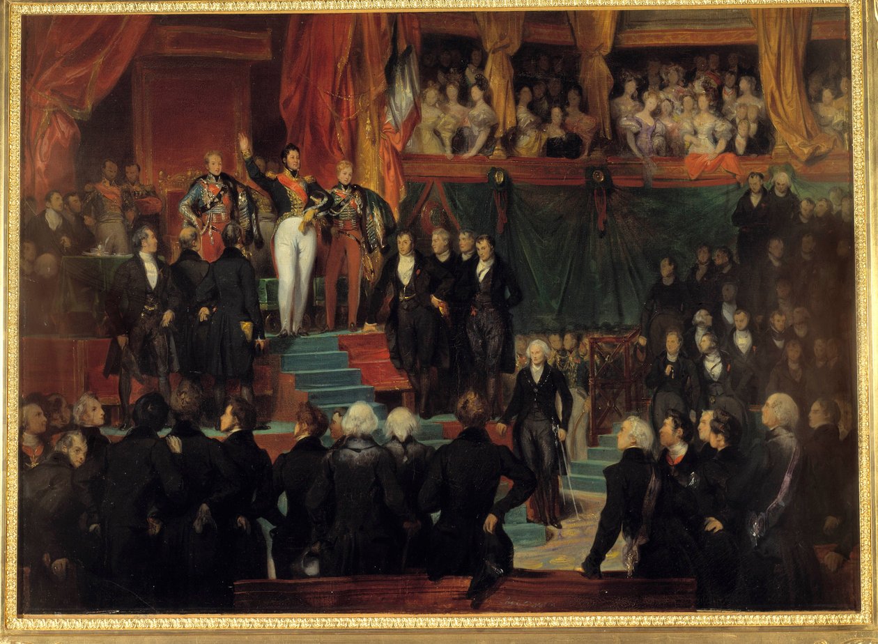 1830 Devrimi: “” Kral Louis Philippe I (1773-1850), 9 Ağustos