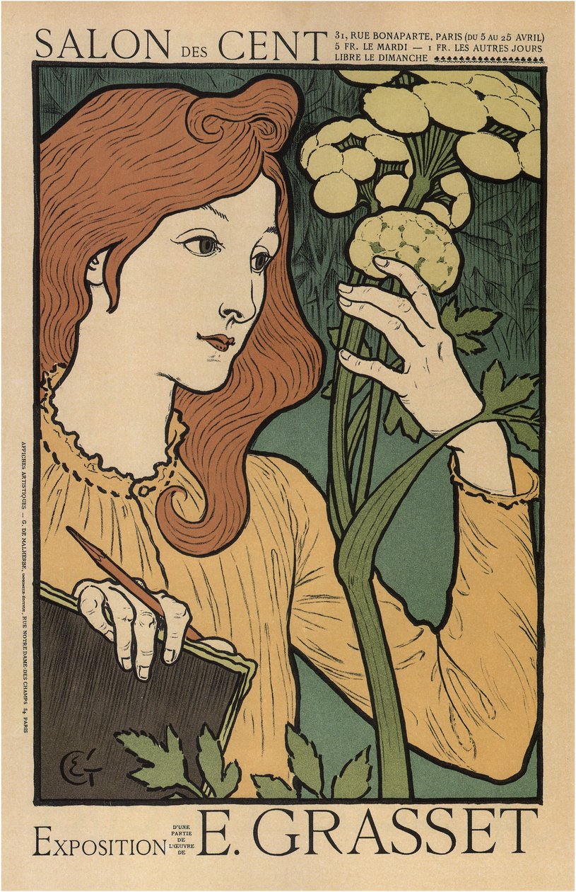 Salon des Cents, 1894 by Eugene Grasset