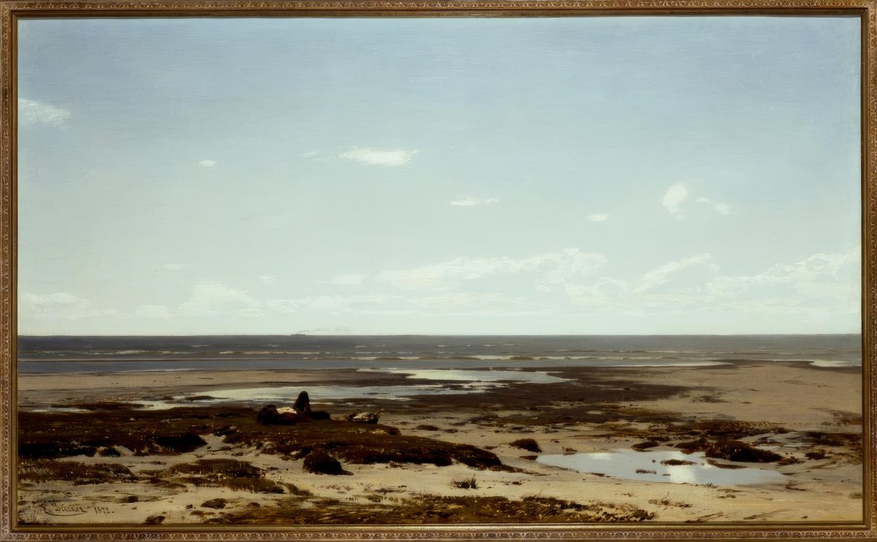 E. Dücker, sahilde by Eugene Gustav Dücker