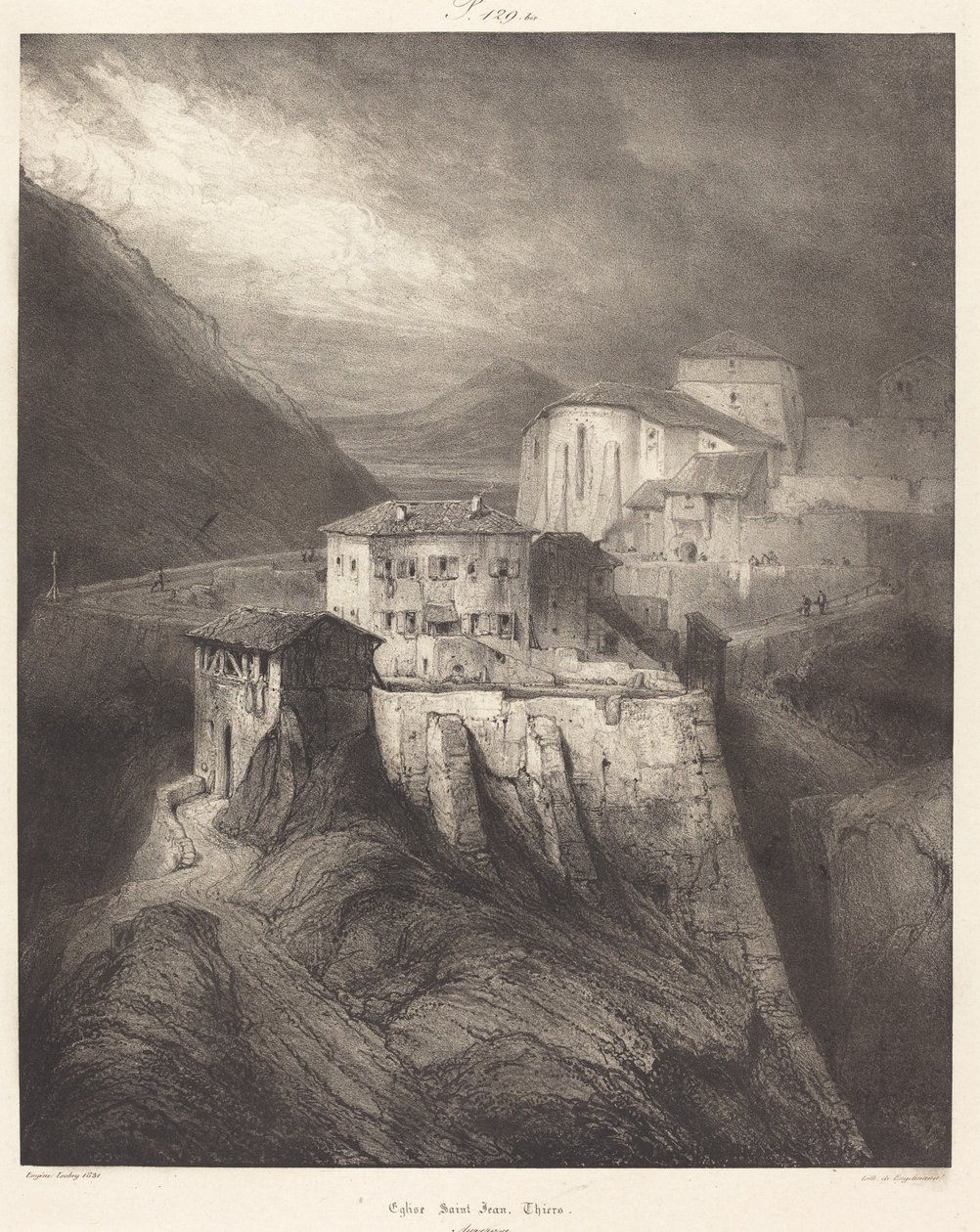 Aziz John Kilisesi, Thiers by Eugene Isabey