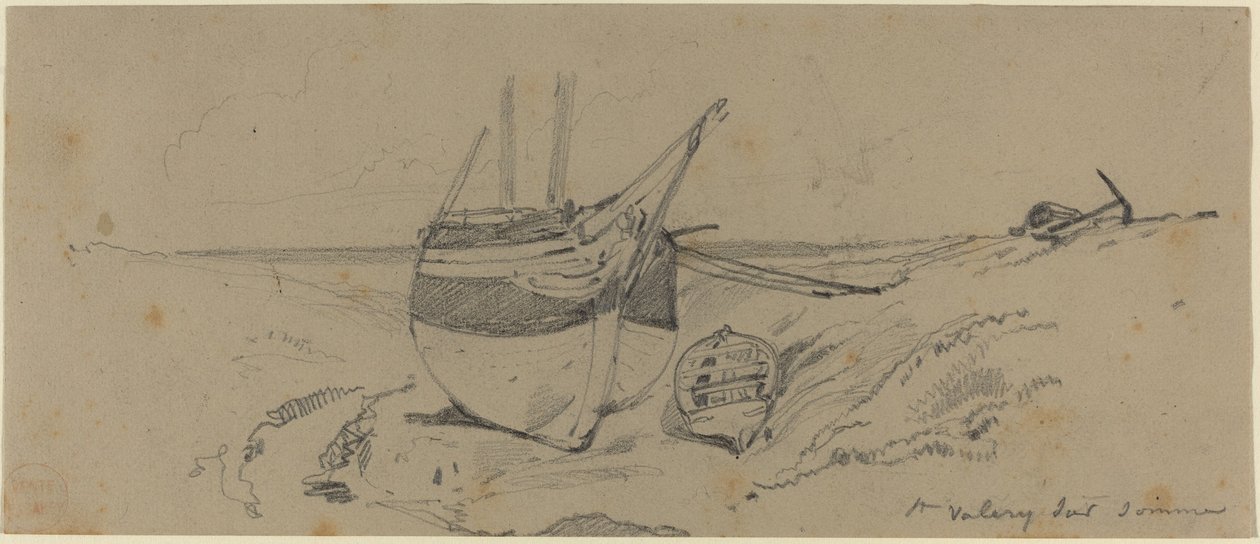 Aziz Valery sur Somme by Eugene Isabey