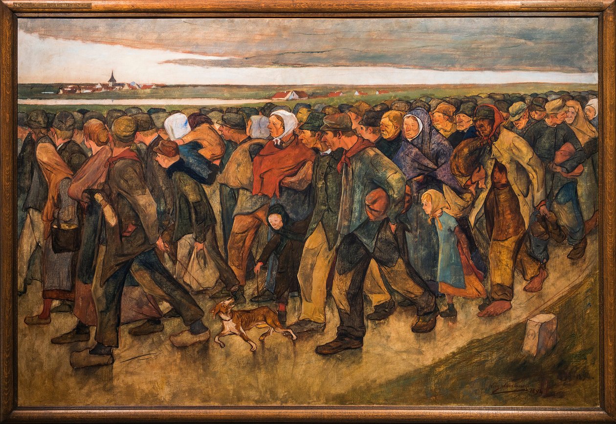 Göçmenler, Eugene Laermans (1864-1940) by Eugene Laermans