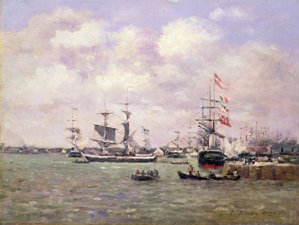Anvers by Eugene Louis Boudin
