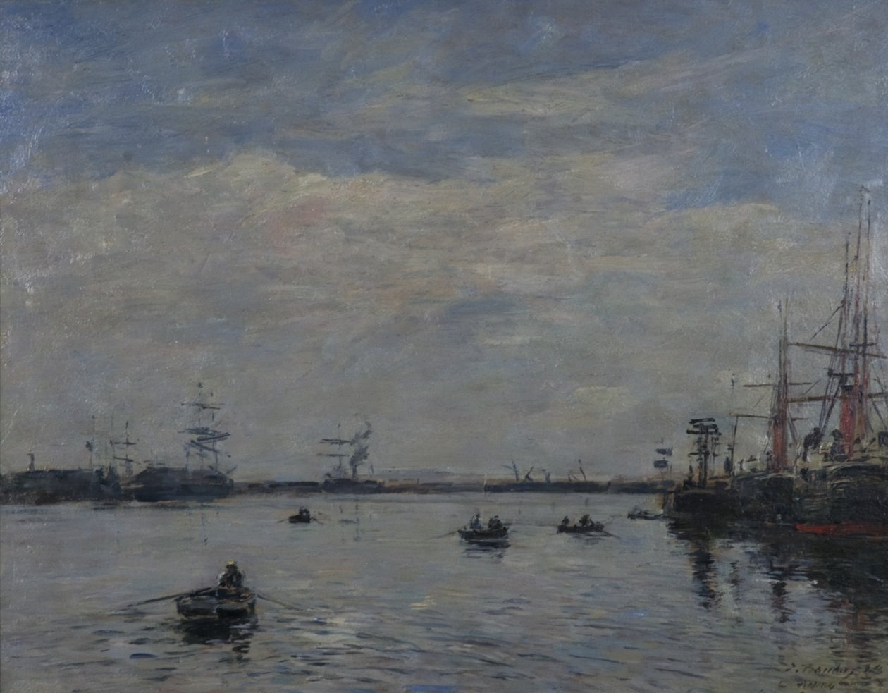 Le Havre, 1888 by Eugene Louis Boudin