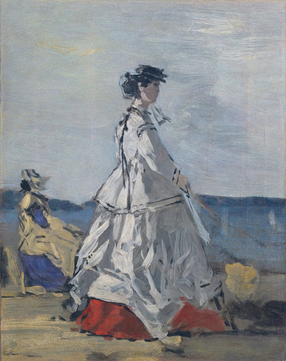 Sahilde Prenses Pauline Metternich 1836-1921, yaklaşık. 1865-67. by Eugene Louis Boudin