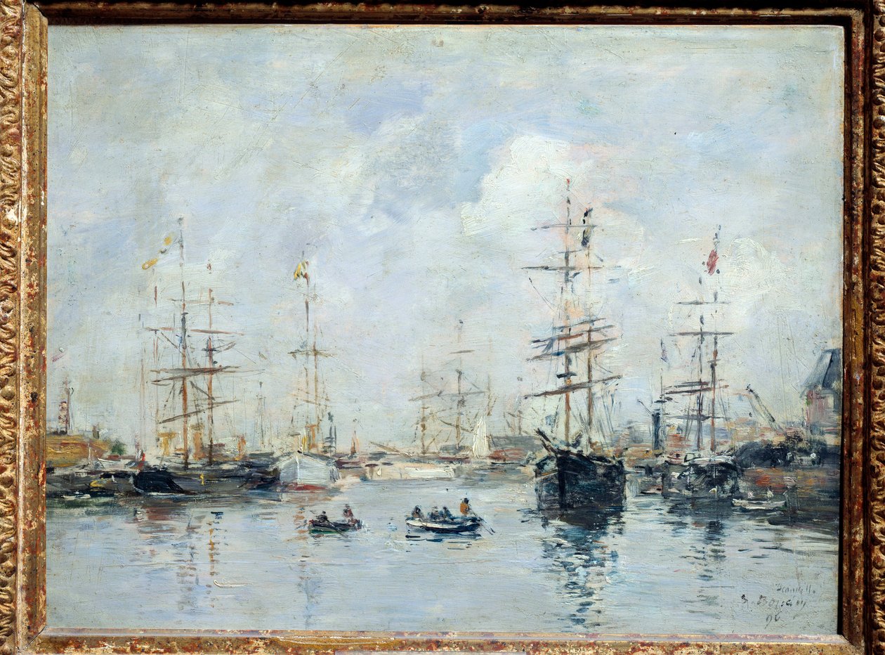Limandaki yelkenliler, 1896
