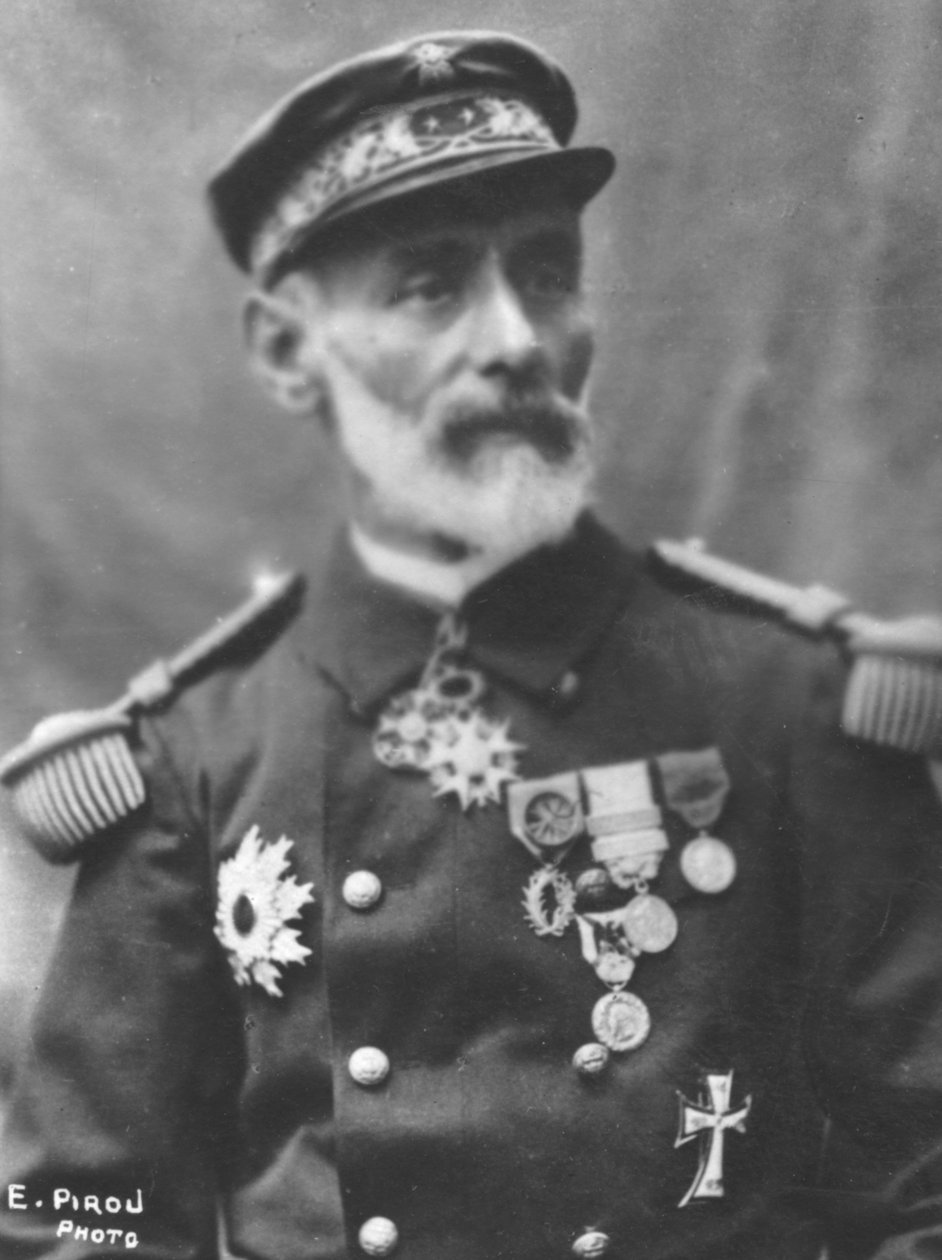 Amiral Courrejolles, c1893 by Eugene Pirou