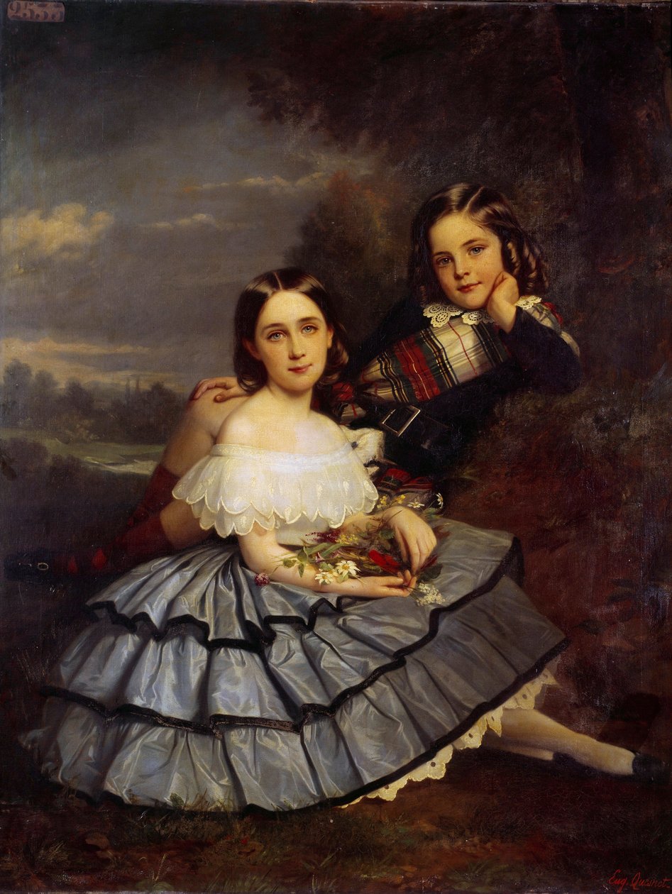 Noemie (1847-1916) ve Henri Pecquet du Bellet