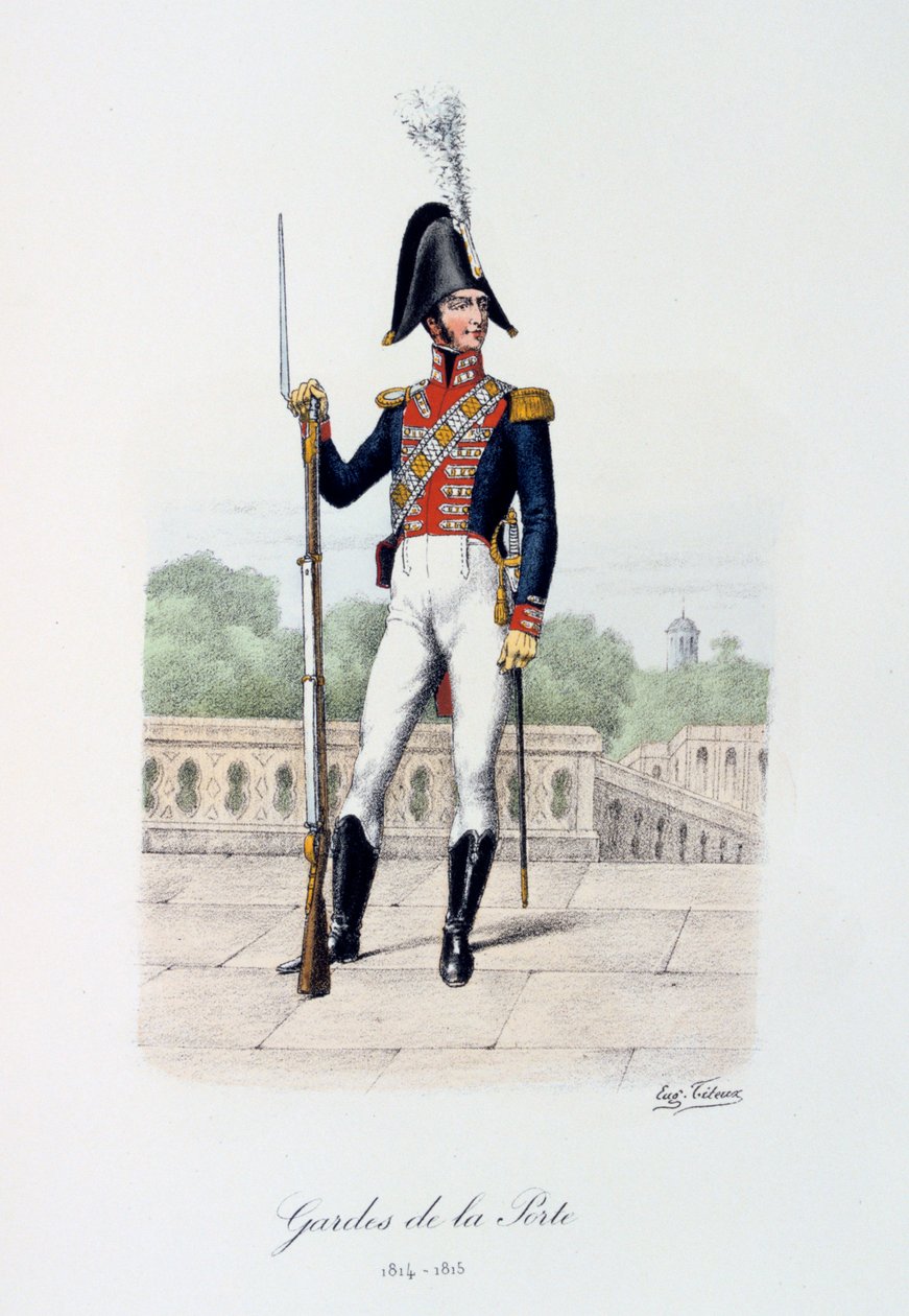 Kapı Muhafızları, 1814-15 by Eugene Titeux