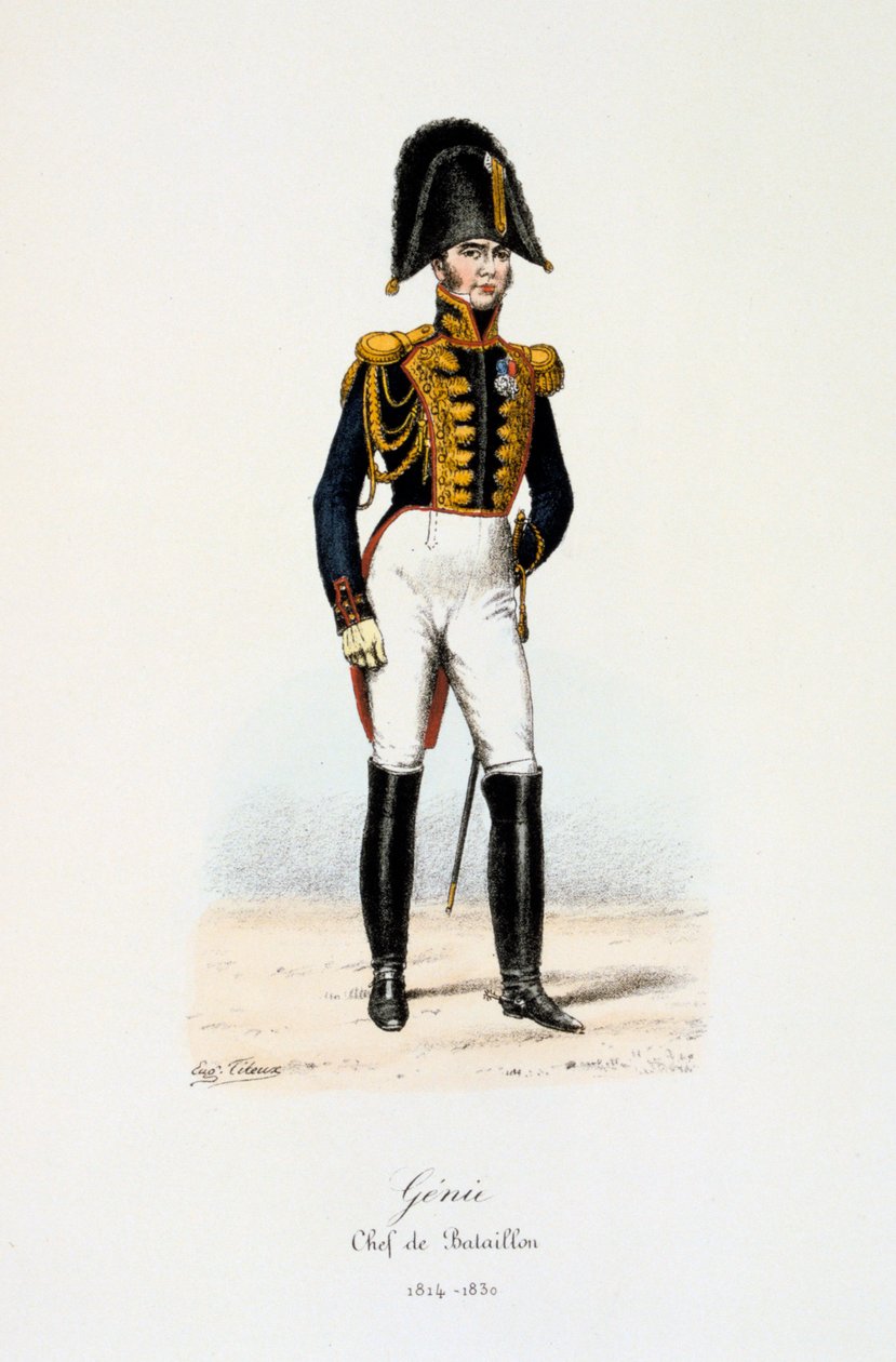 Mühendisler, Tabur Komutanı, 1814-30 by Eugene Titeux