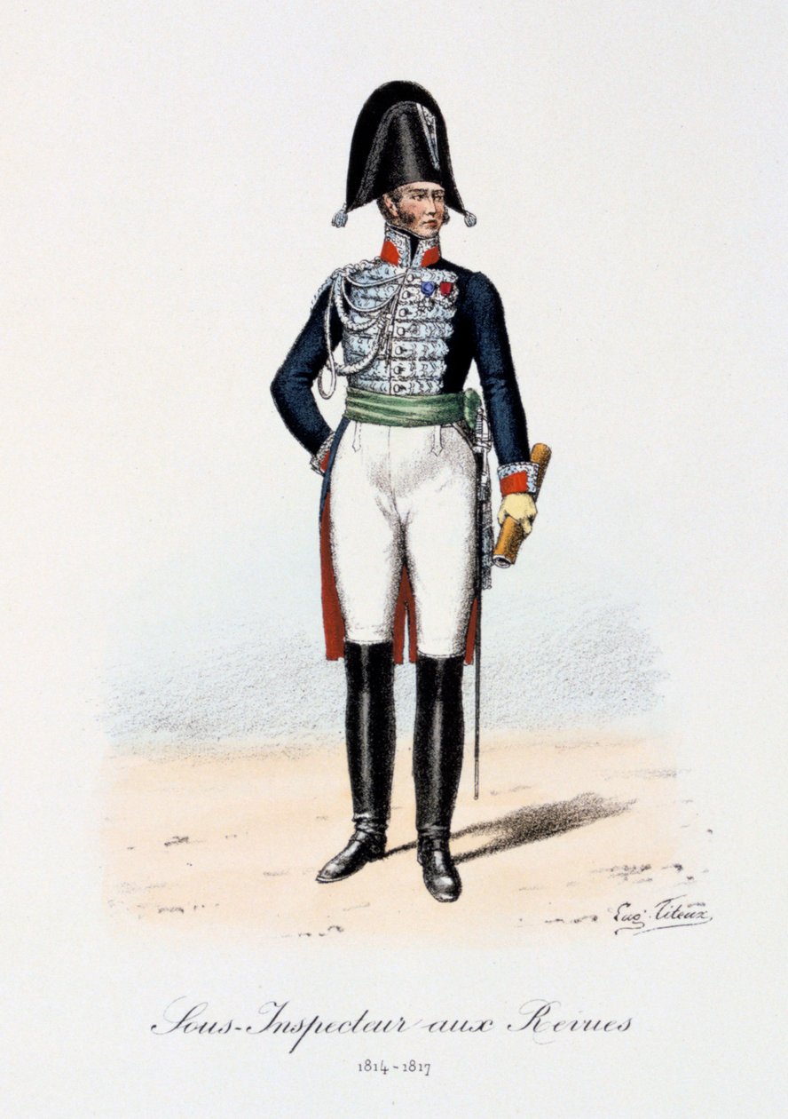 İnceleme Alt Müfettişi, 1814-17 by Eugene Titeux