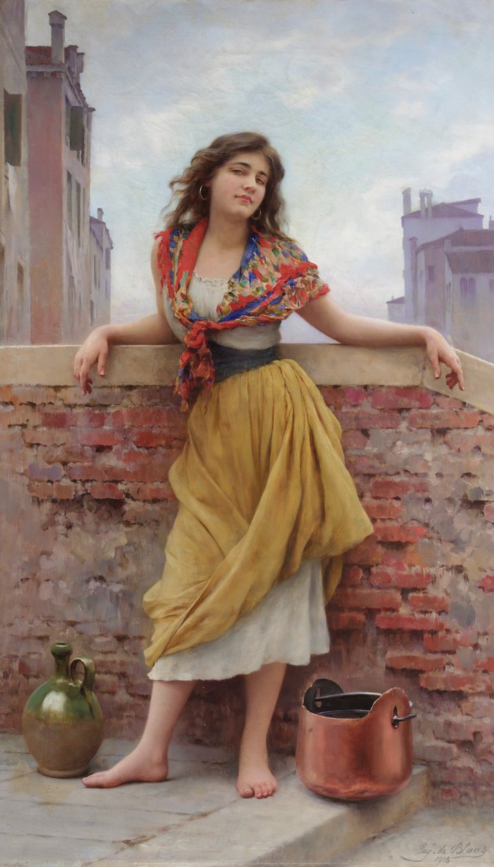 Su Taşıyıcı by Eugene de Blaas