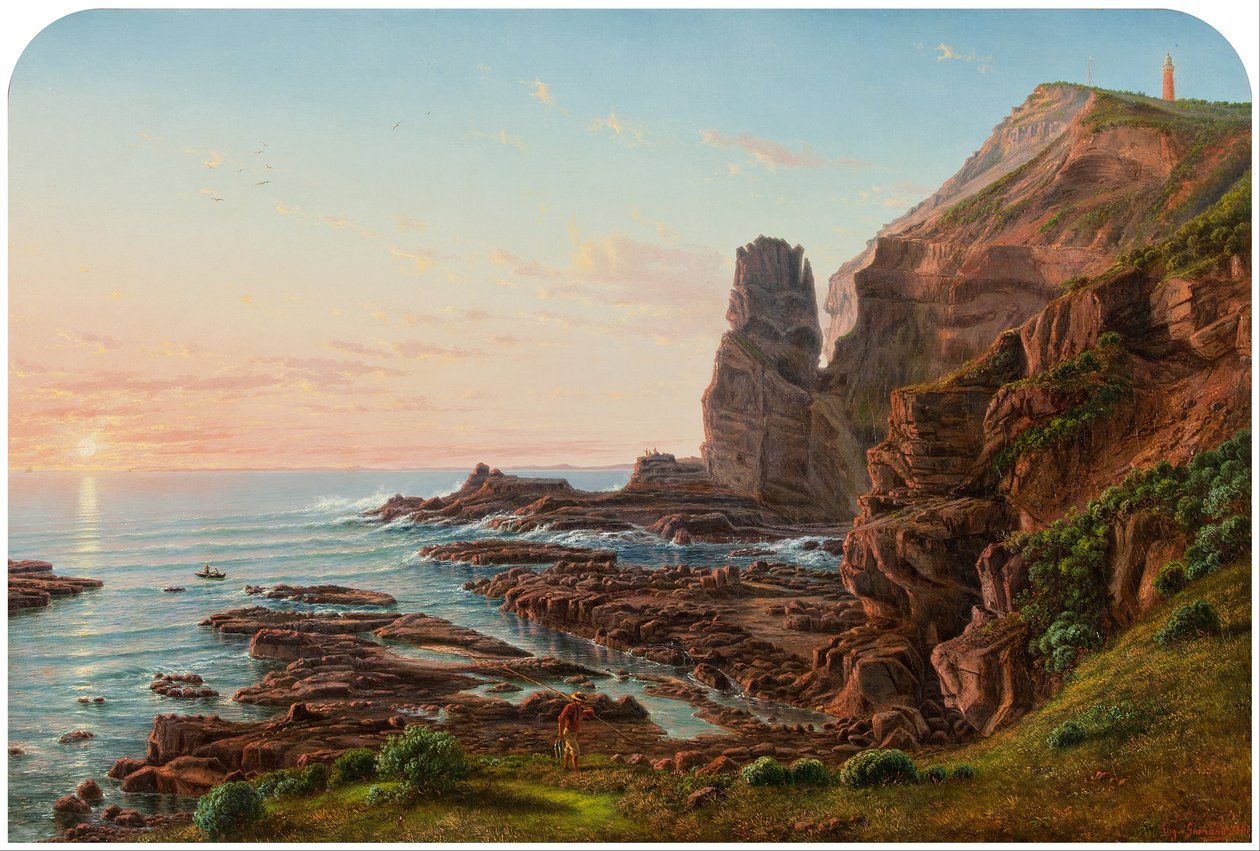Kale Kayası, Cape Schanck by Eugene von Guérard