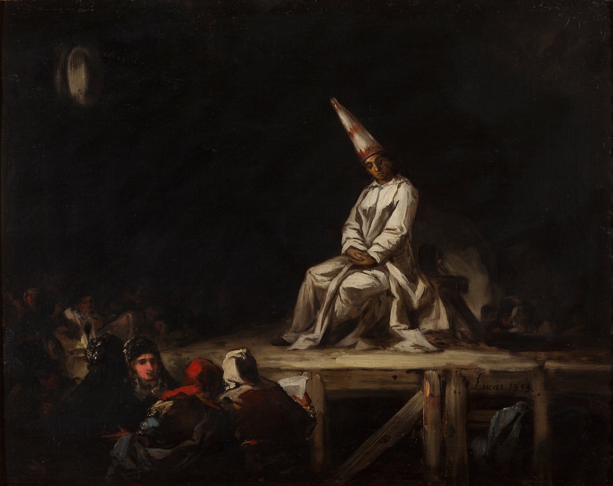 oto-da-fé by Eugenio Lucas Velázquez