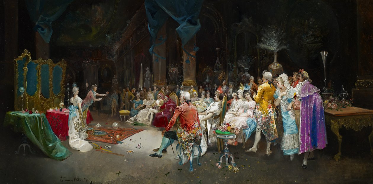Saraydaki Büyücü by Eugenio Lucas Villaamil
