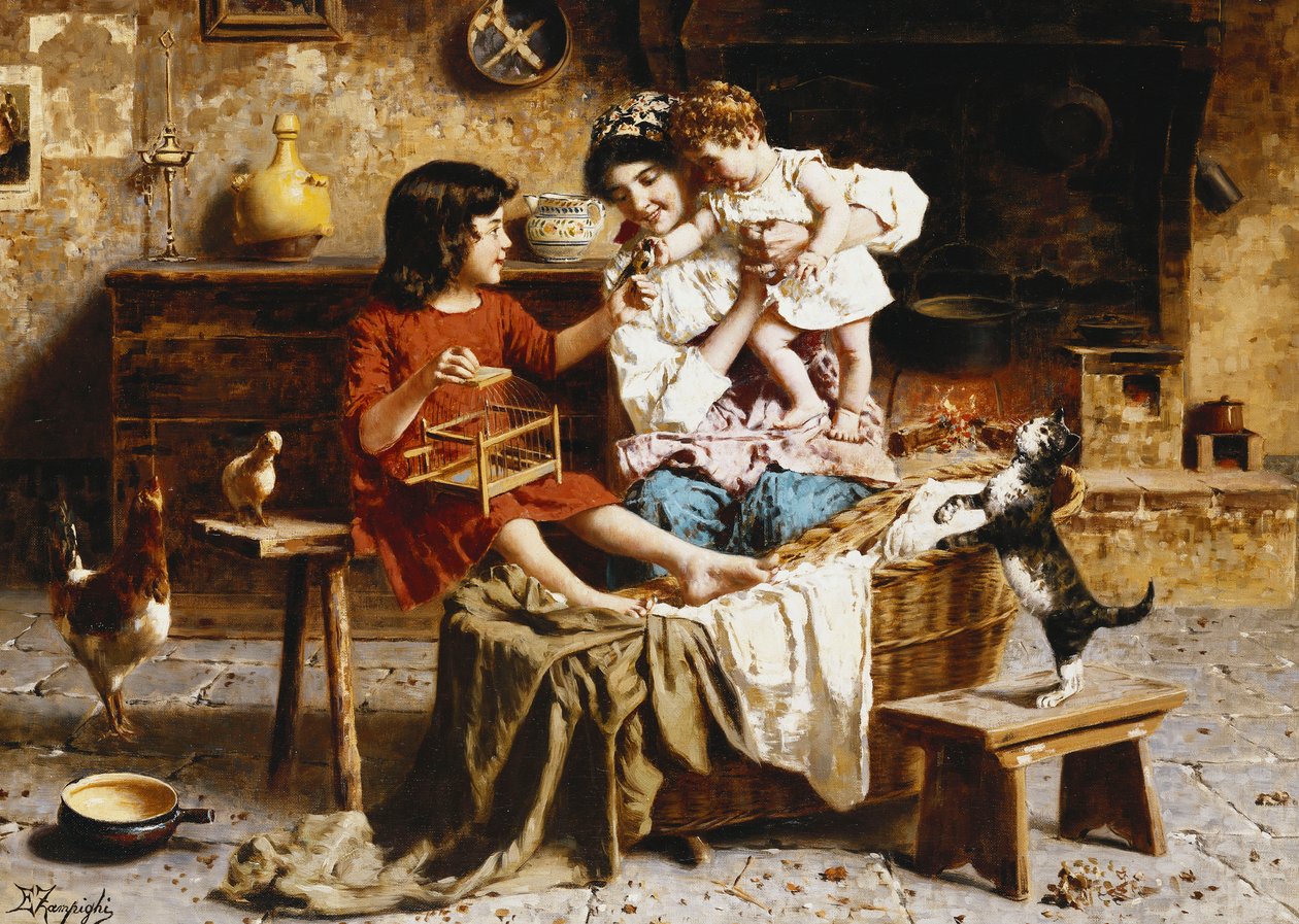 eğlenceli bebek by Eugenio Zampighi