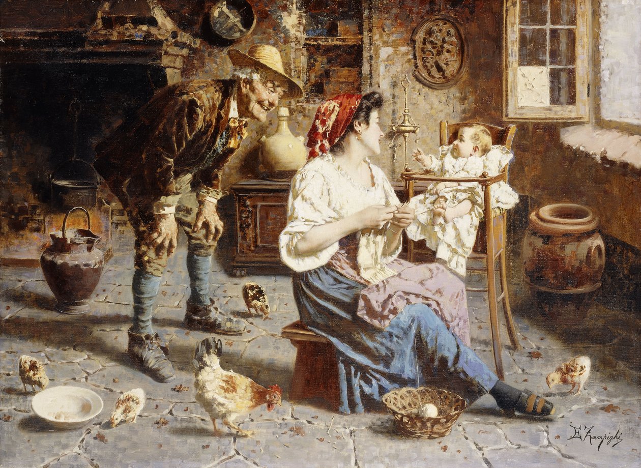 aile mutluluğu by Eugenio Zampighi