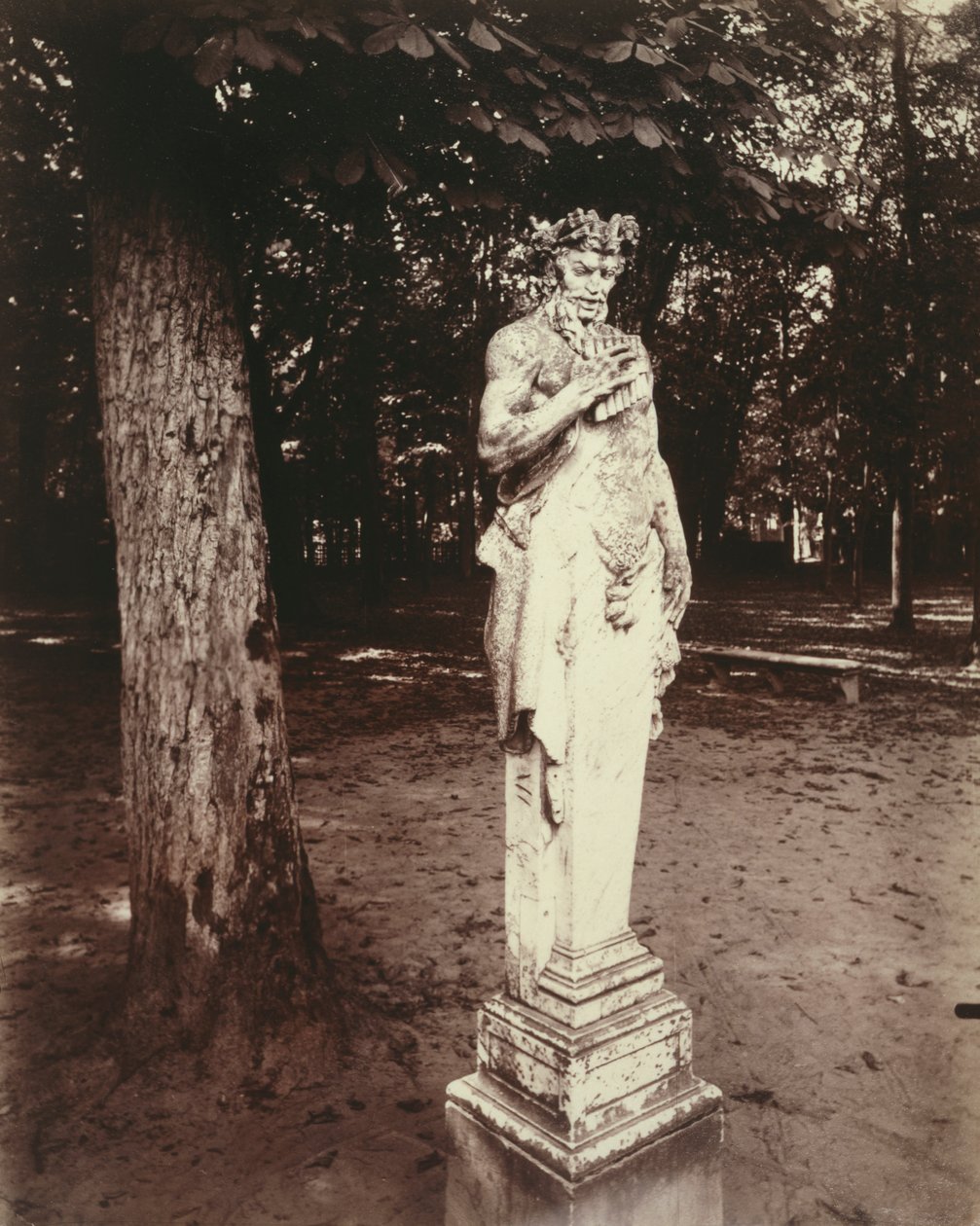 Versay-Faun by Eugène Atget