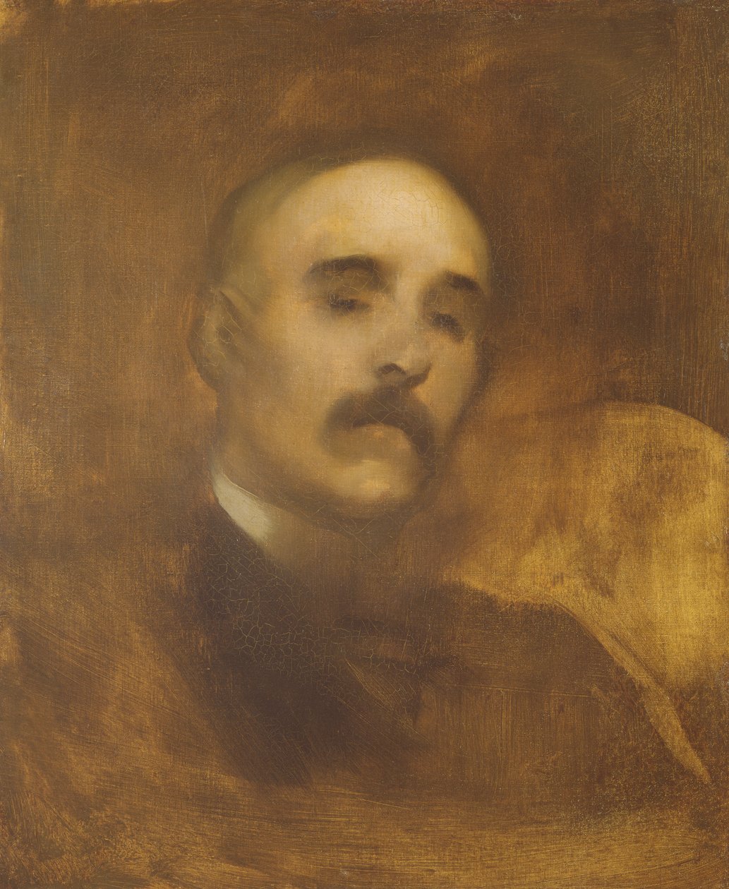 Georges Clemenceau (1841-1929) by Eugène Carrière