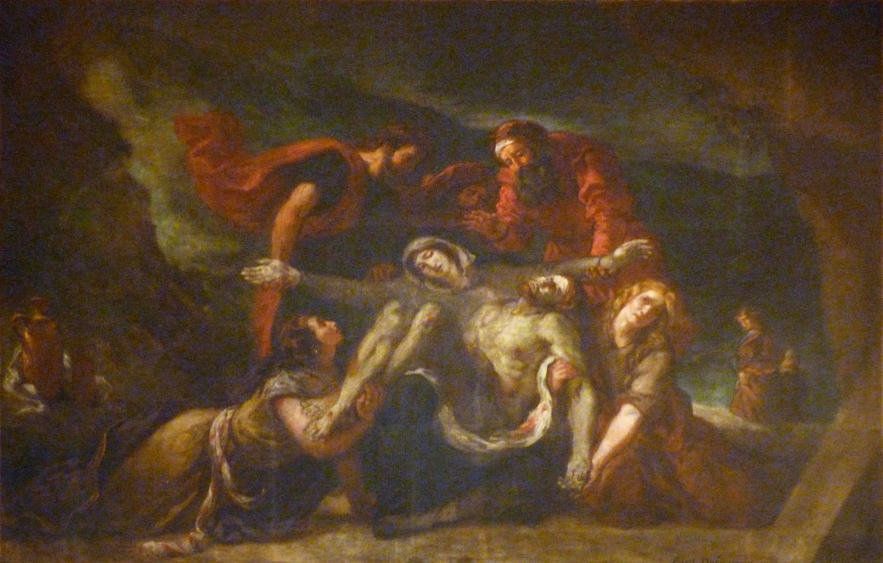 Şefkât by Ferdinand Victor Eugene Delacroix