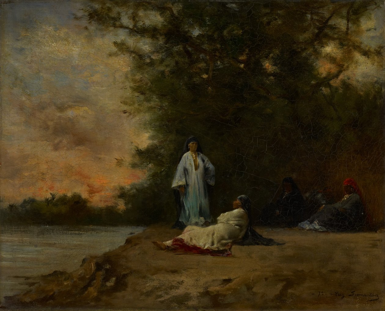 Doğulular, 1871 by Eugène Fromentin