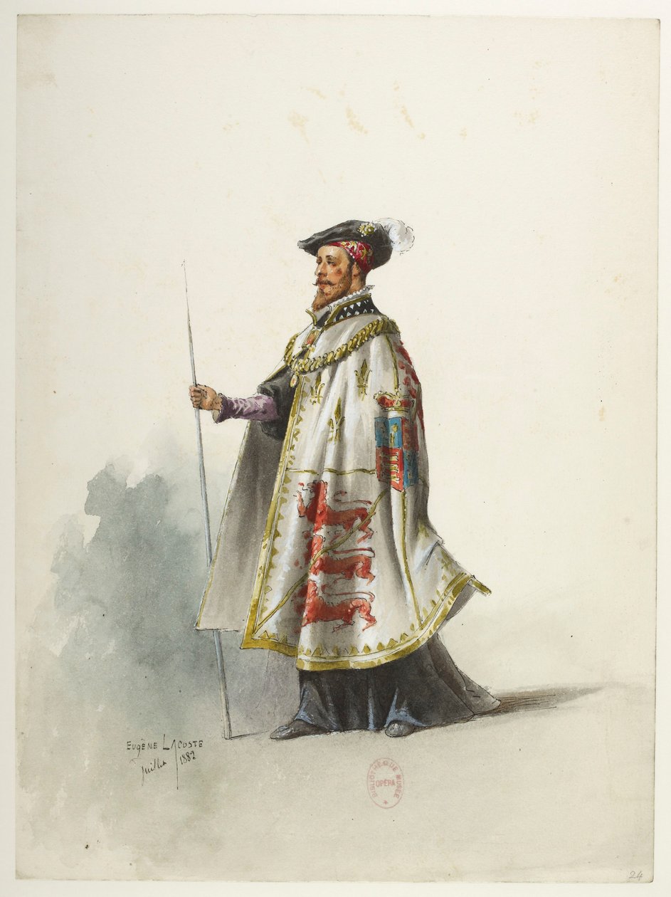 Saint-Saens - Henry VIII - by Eugene Lacoste