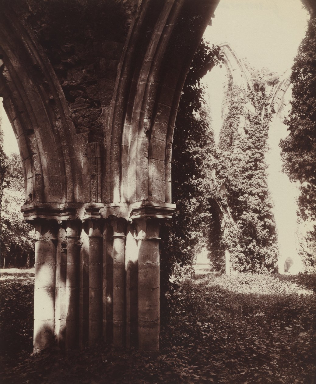 Dammarie-les-Lys, kalıntılar by Eugène Atget