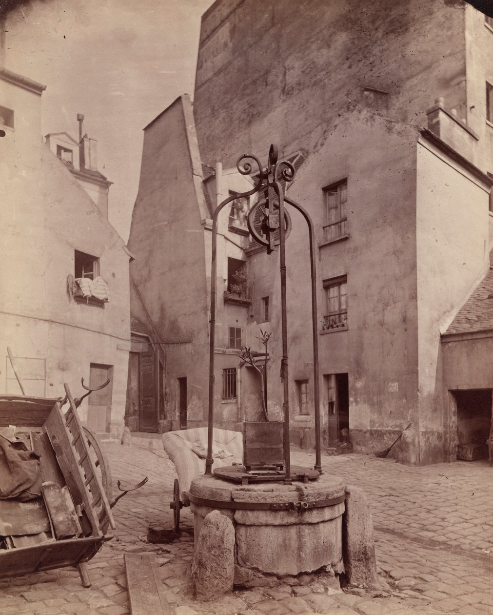 Jacques Sokağı by Eugène Atget