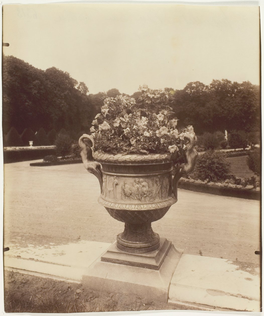 Versay, Vazo, Ballin, 1902. by Eugène Atget