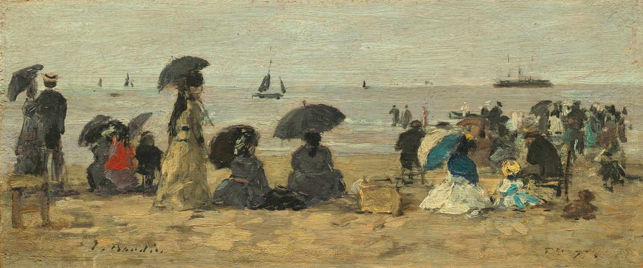 Sahil by Eugène Boudin