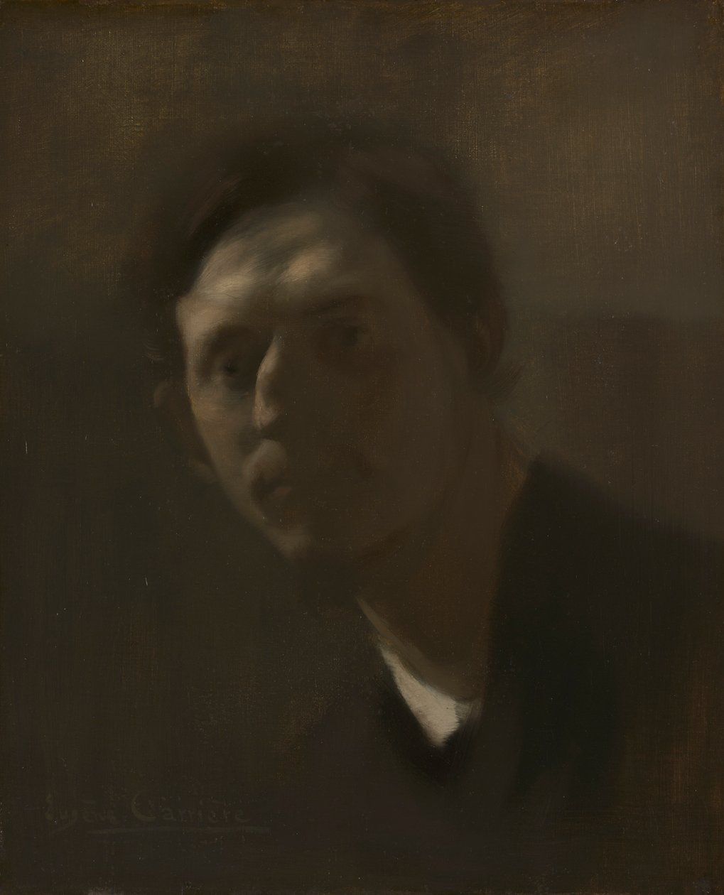 Armand Berton, c. 1891. by Eugène Carrière
