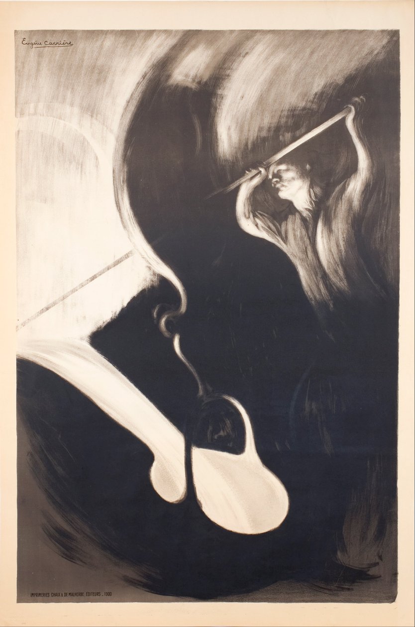 Dökümhane by Eugène Carrière
