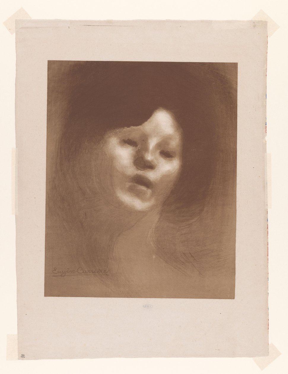 Marguerite Kariyerinin Portresi Marguerite Kariyer by Eugène Carrière