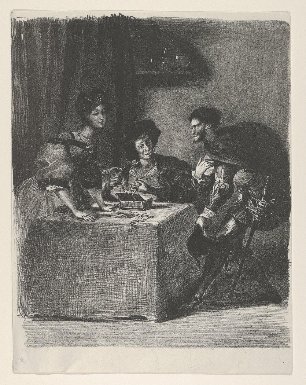 Mephistopheles kendini Martha Goethe