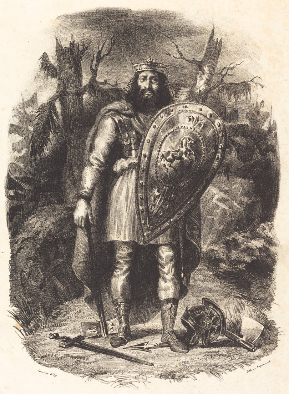 Vercingetorix by Eugène Delacroix