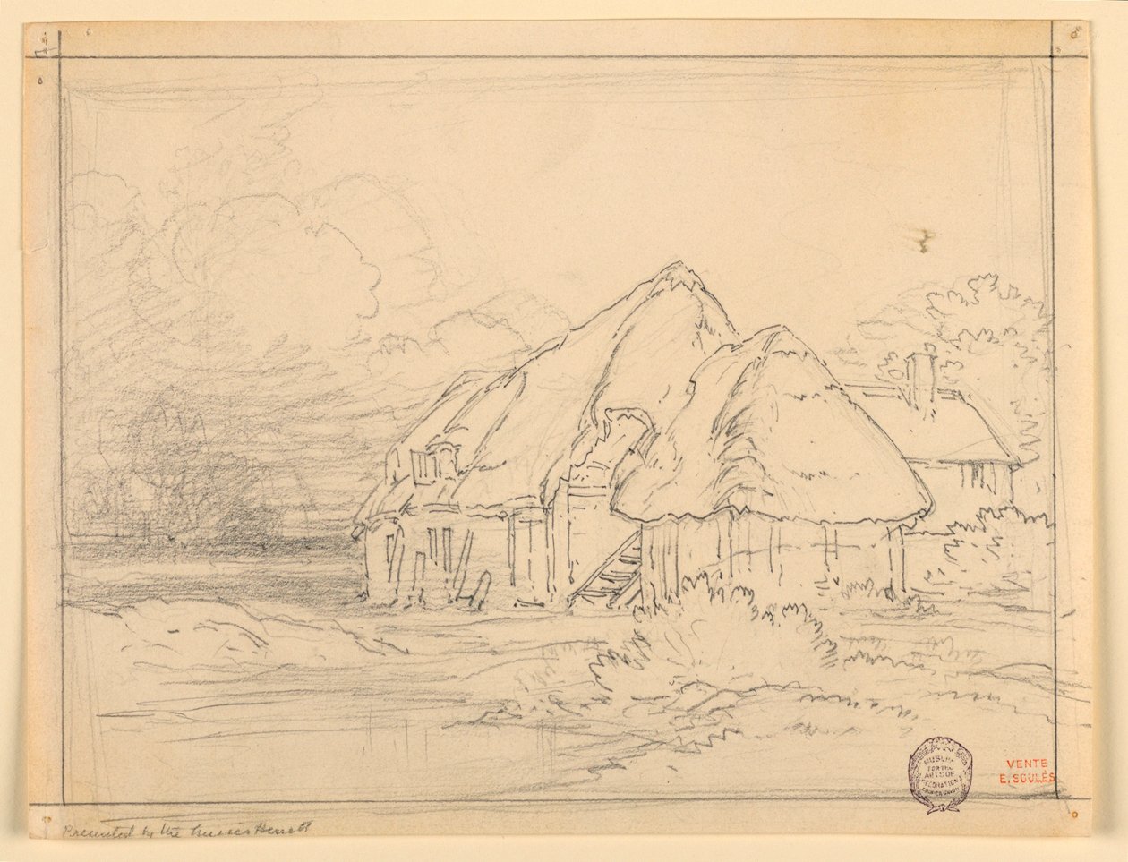 Köylü Evleri by Eugène Edouard Soulès