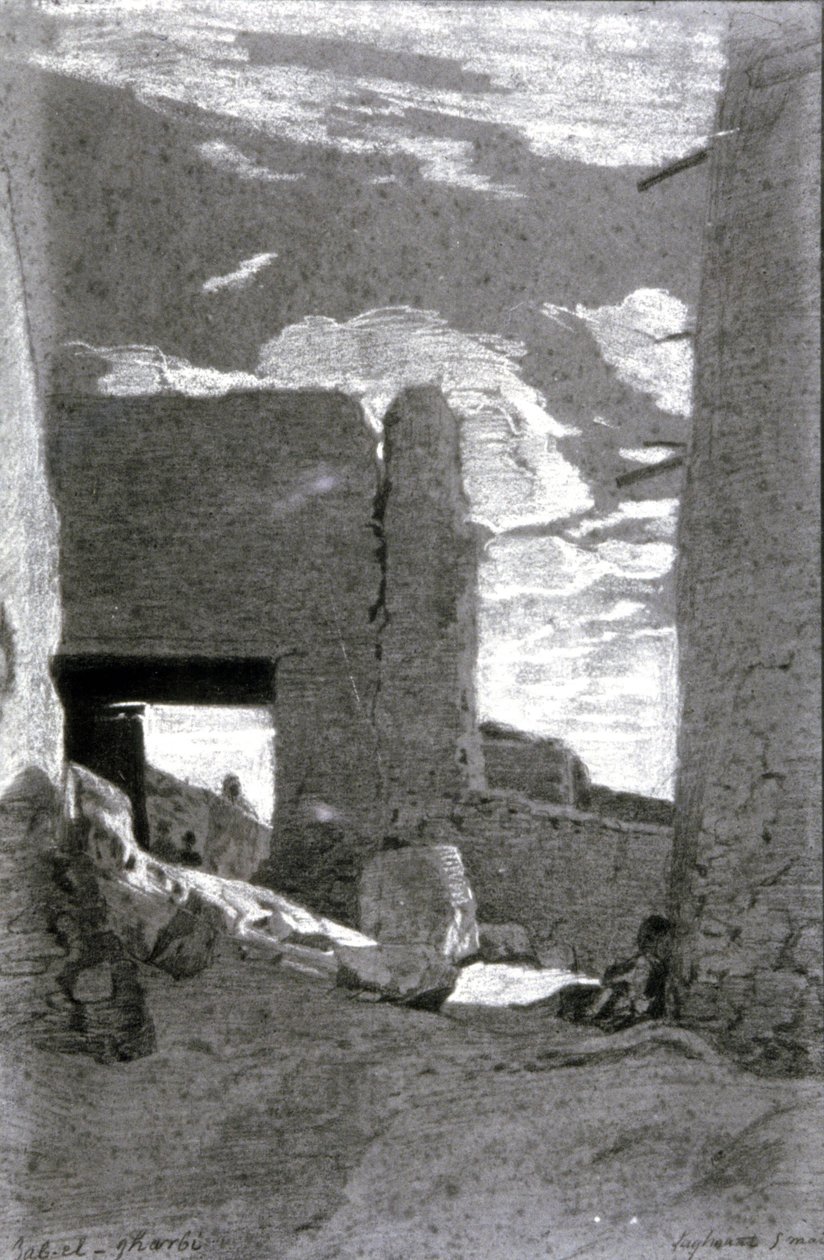 Bab el Garrbi, Laghouat by Eugène Fromentin