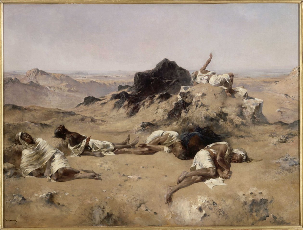 Susuzluk Ülkesi Susuzluk Ülkesi, 1860'lar. by Eugène Fromentin