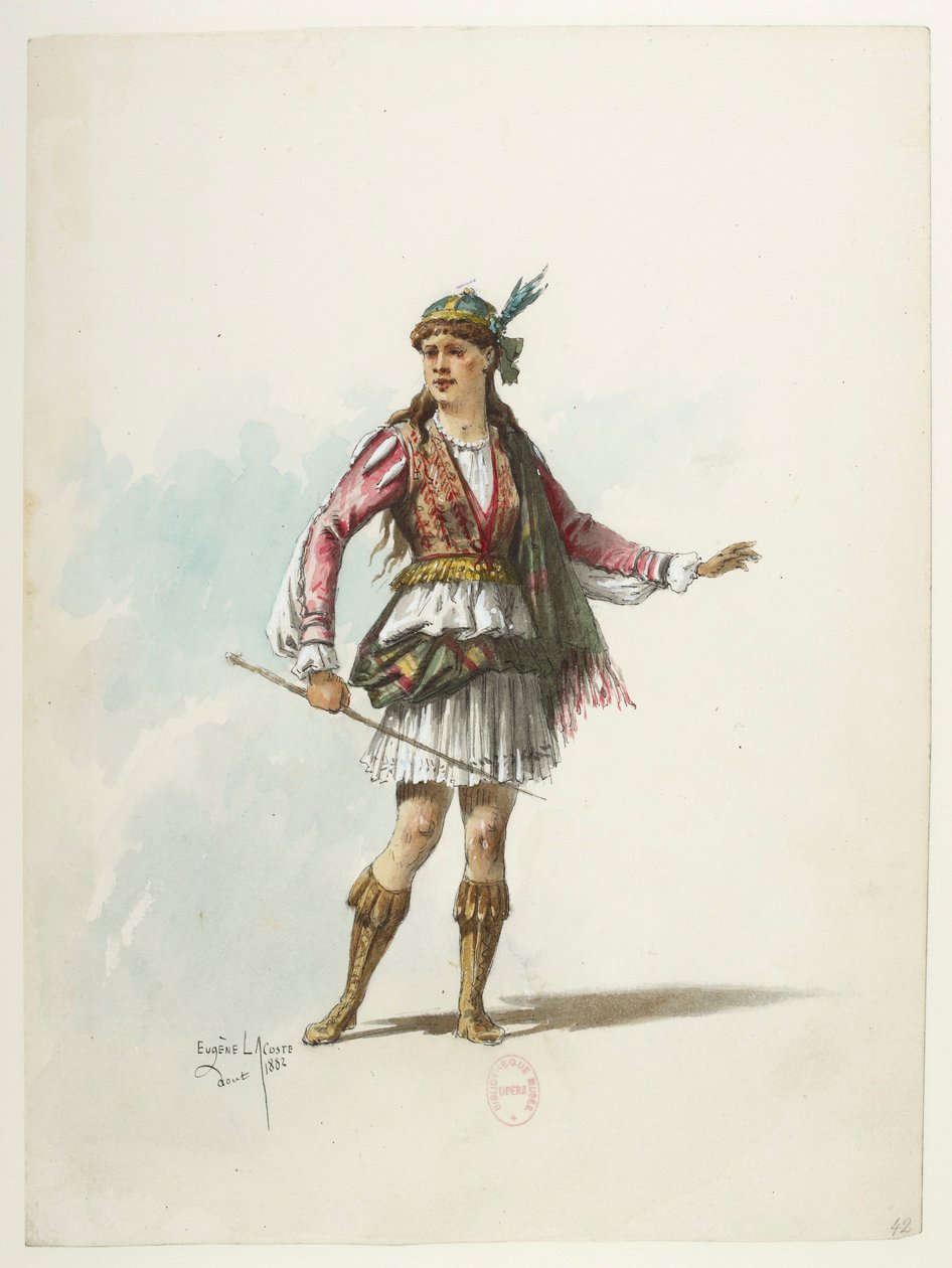 Saint-Saëns - Henry VIII - Kostüm modelleri - Lacoste - 42. Kostüm by Eugene Lacoste