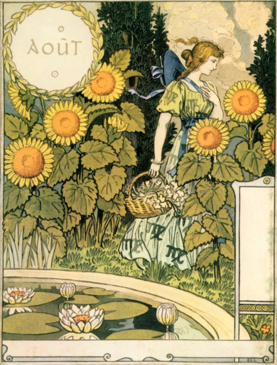 Ağustos, 1896. by Eugene Grasset