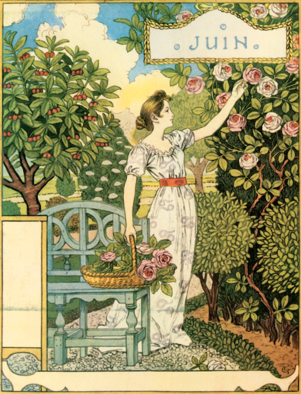 Haziran, 1896. by Eugene Grasset